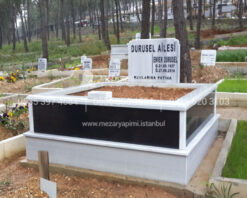 iki Kisilik Govde Granit Mezar