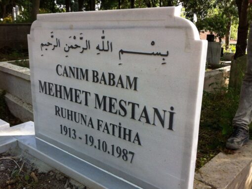70 - 80  Cm Mezar Baştaşı - Görsel 7