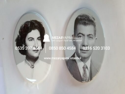 Oval Porselen Fotoğraf - Görsel 15