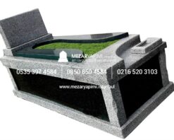 L-32 Beta Nero Gaska 5-15 cm Kalınlıkta Blok Mezar