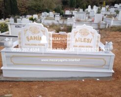 Çift Kişilik Desen İşlemeli Mezar Modeli