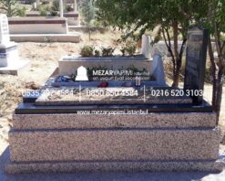 Alternative view of G-156 Porino Granit Blok Mezar Modeli