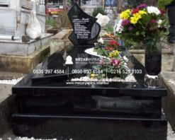 Alternative view of DALGALI KAPAKLI GRANİT MEZAR MODELİ