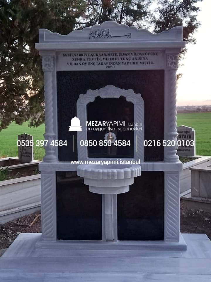 Özel Cnc İşlemeli Çeşme Hayrat Modelleri - Görsel 17