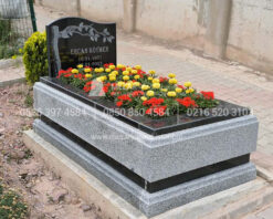 10cm Blok Absolute Black Beta Granit Mezar