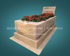 Alternative view of Traverten Blok Mezar Model