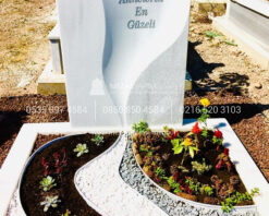 Suyolu Şeklinde Mermer Mezar Modeli