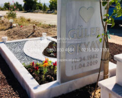 Suyolu Şeklinde Mermer Mezar Modeli