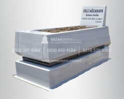 Mermer Konik Kesim 15cm Blok Mezar