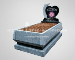 Konik Kesim Granit Blok Mezar