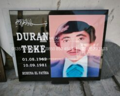 40x30cm Porselen Resimli Granit Mezar Taşı