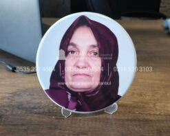 Porselen Resim Yuvarlak 20cm