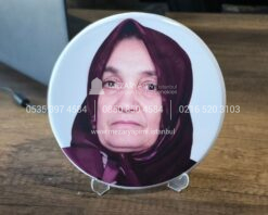 Porselen Resim Yuvarlak 20cm